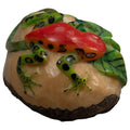 Red And Green Poison Dart Frog Tagua Carving