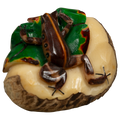 Vintage Poison Dart Frog Tagua Carving