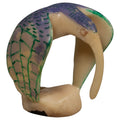Vintage Blue And Green Hummingbird Tagua Carving