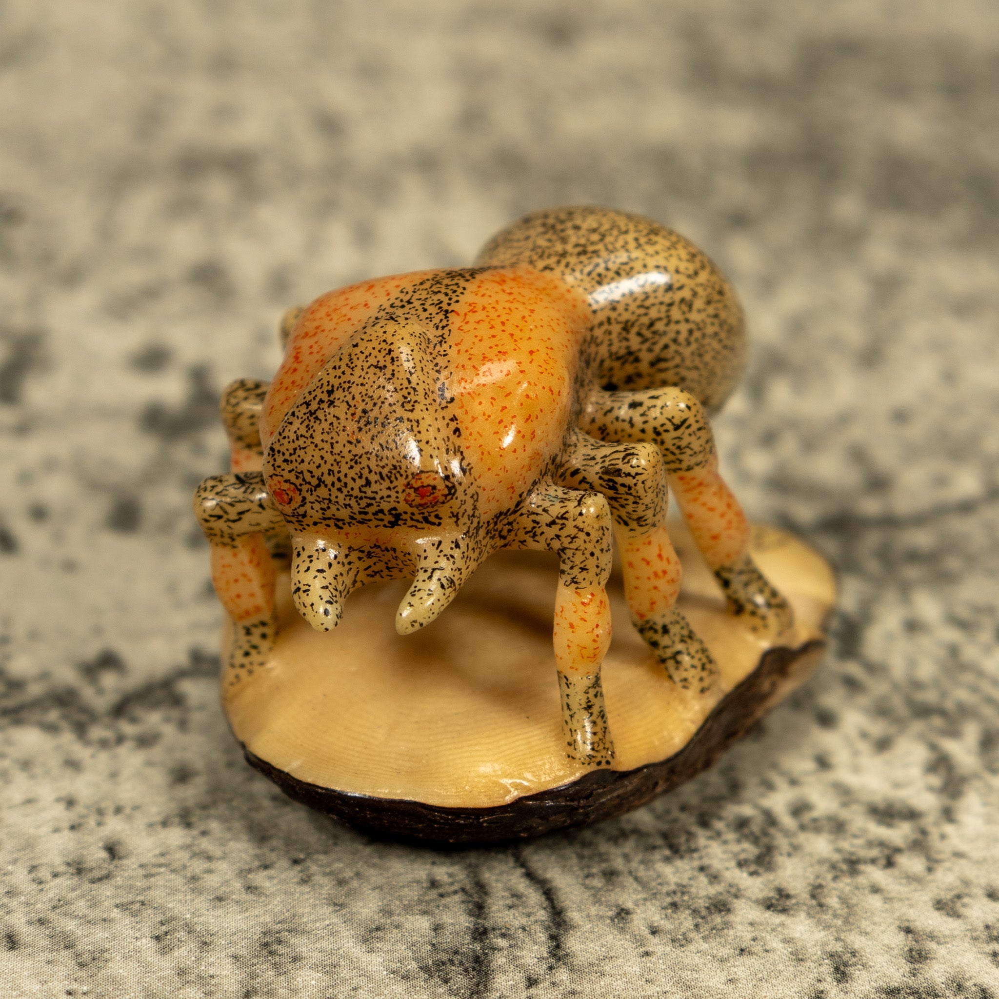 Vintage Undercut Ant Insect Tagua Carving