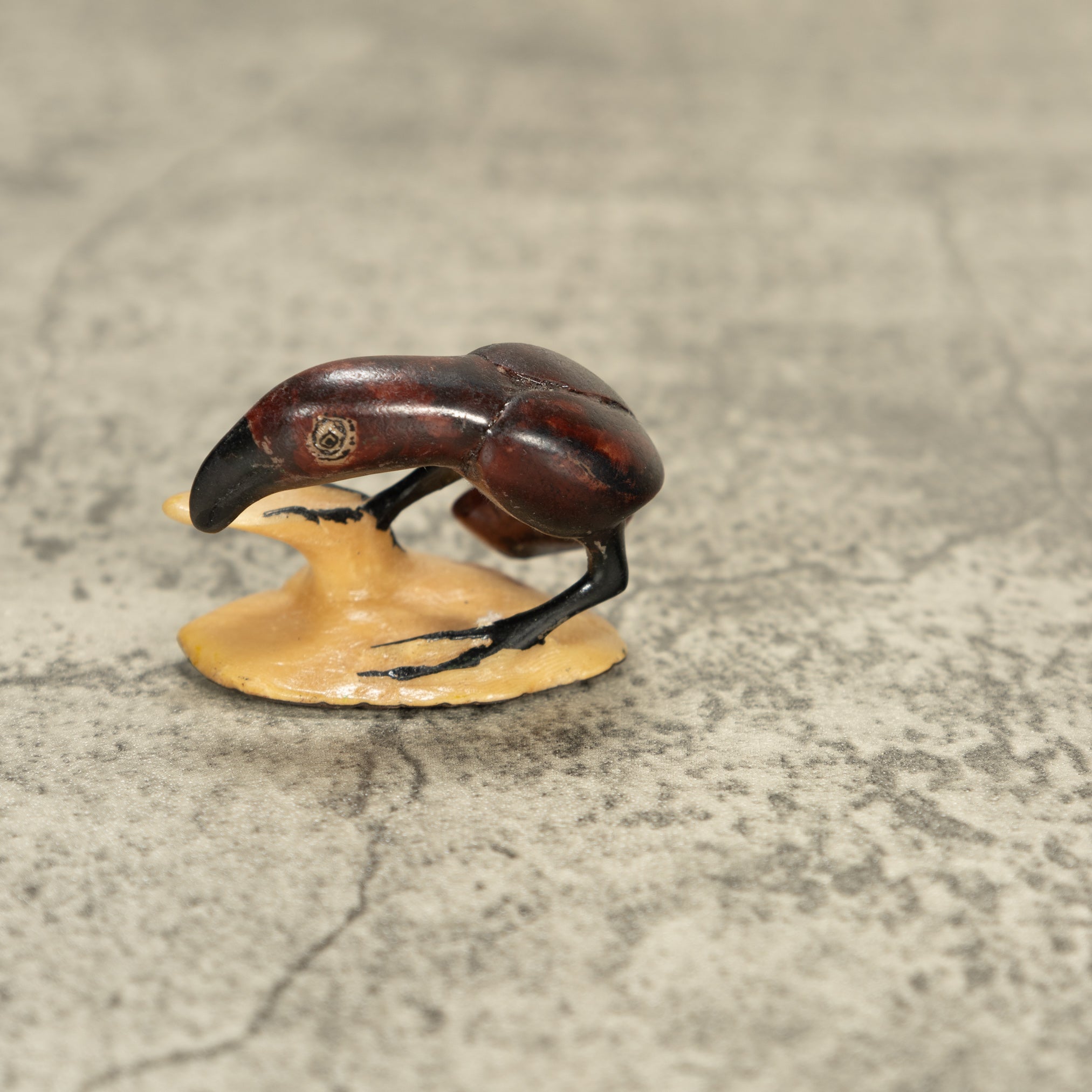 Vintage Bird Tagua Nut Carving