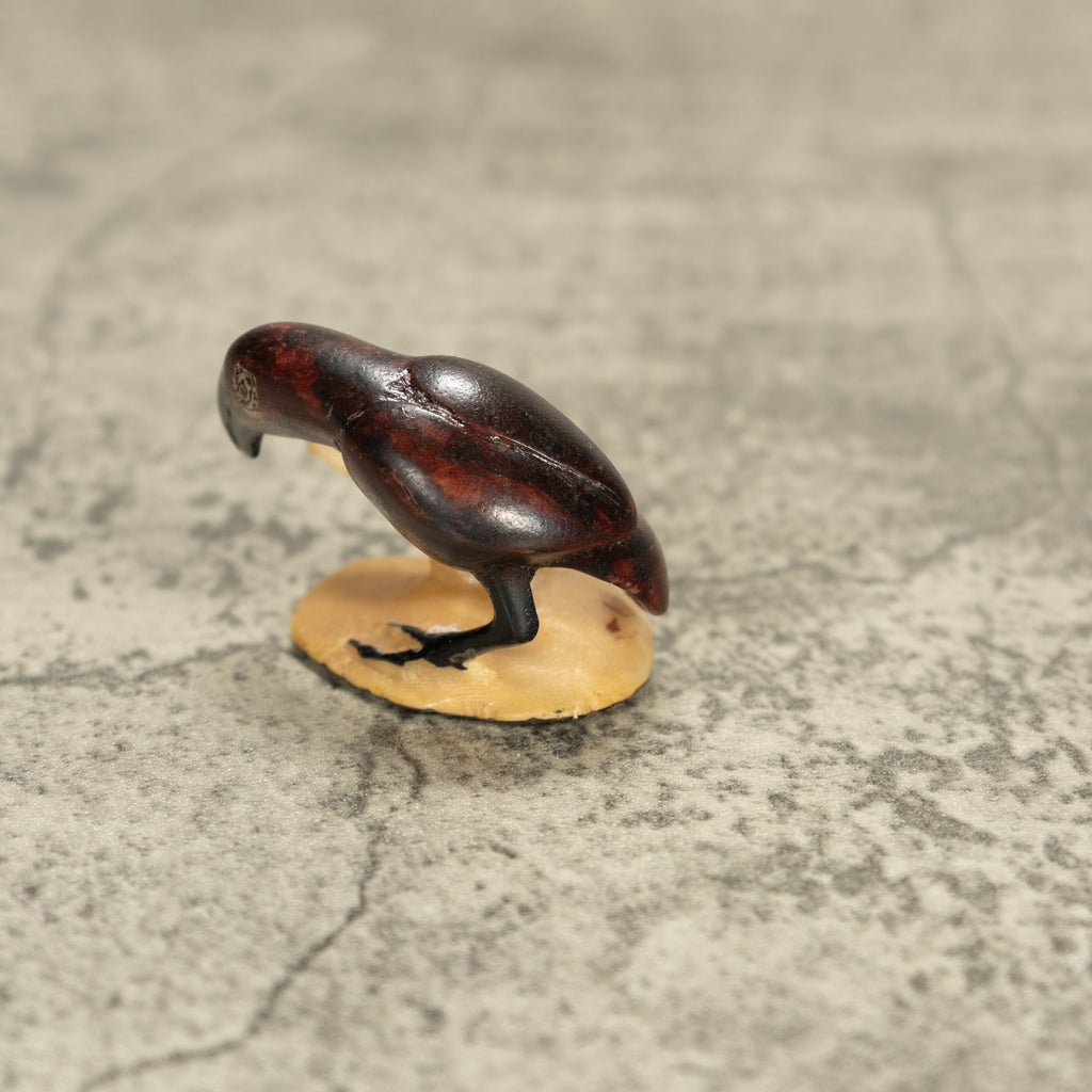 Vintage Bird Tagua Nut Carving