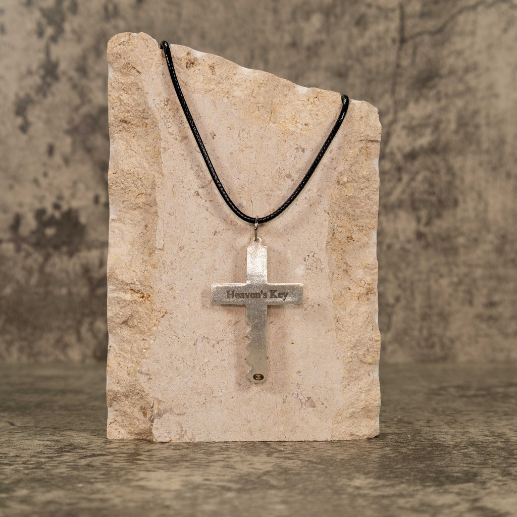 The Key to Heaven Sterling Silver Medium Pendant