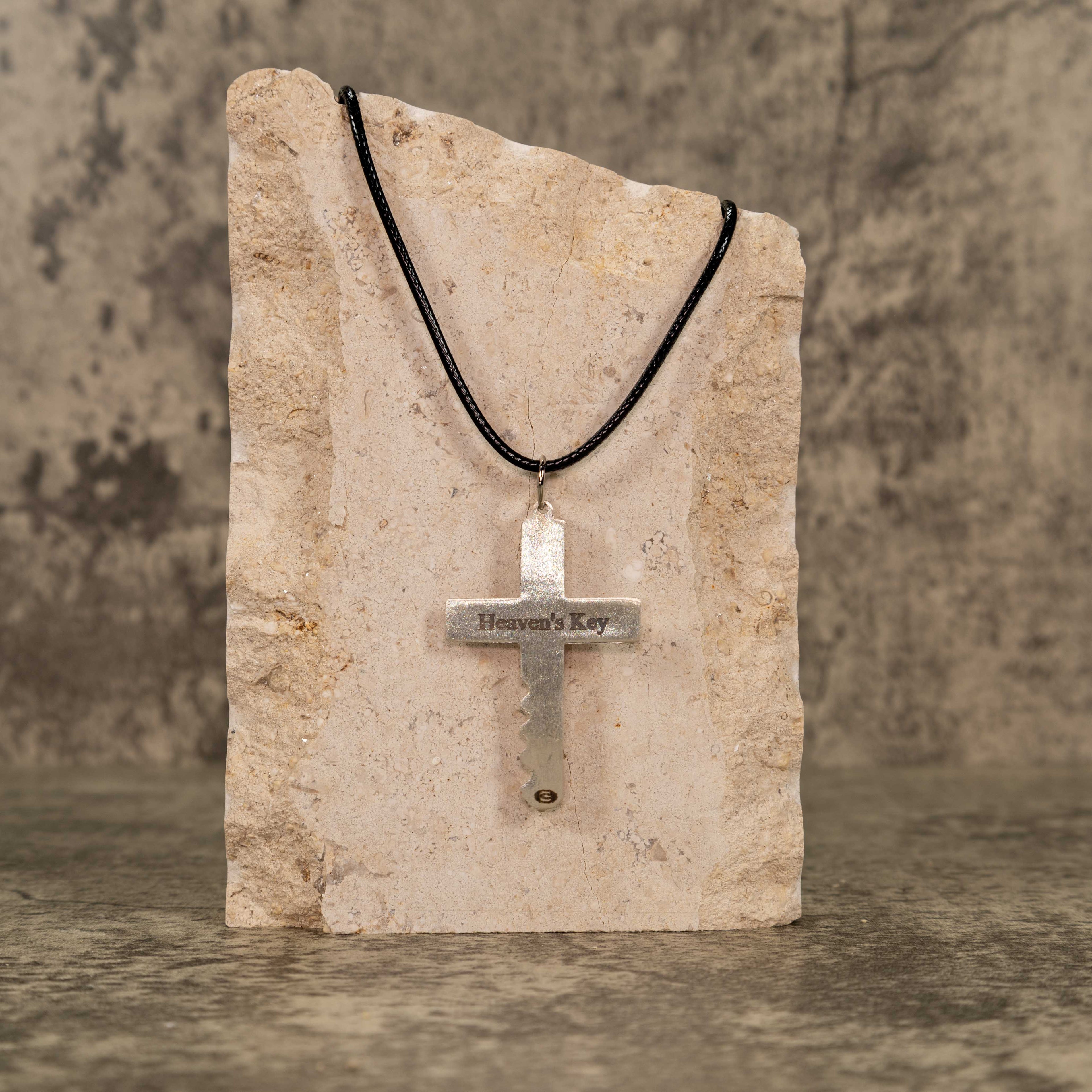 The Key to Heaven Sterling Silver Medium Pendant
