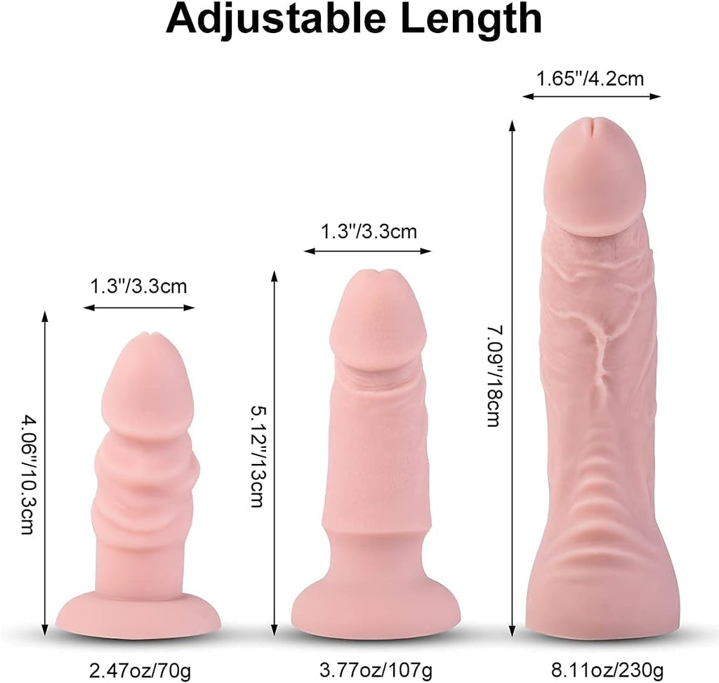 TrinityVibe Triple Dildo Strap-On