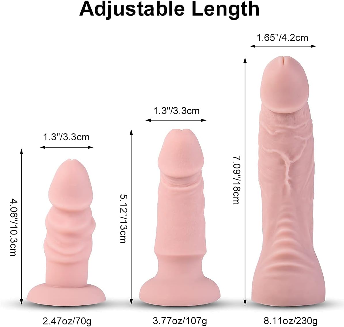 TrinityVibe Triple Dildo Strap-On
