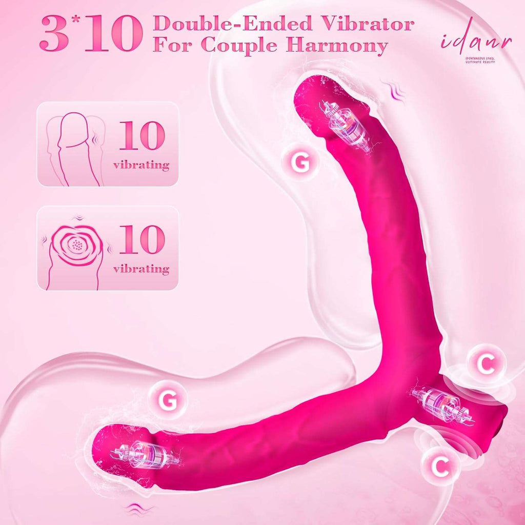TwinPeaks 15.75" Double Ended Vibrating Dildo