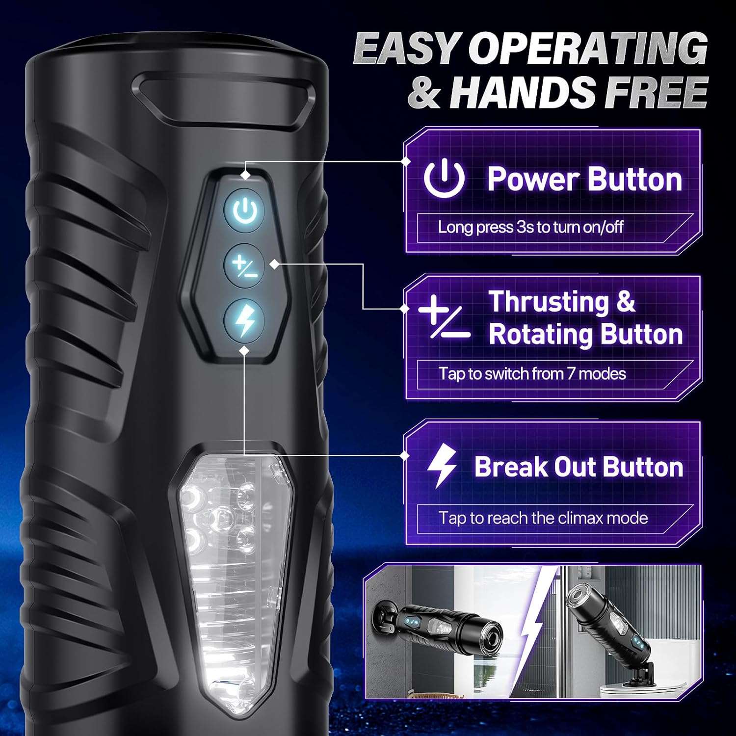 UltraGrip Mighty Male Trainer Masturbator