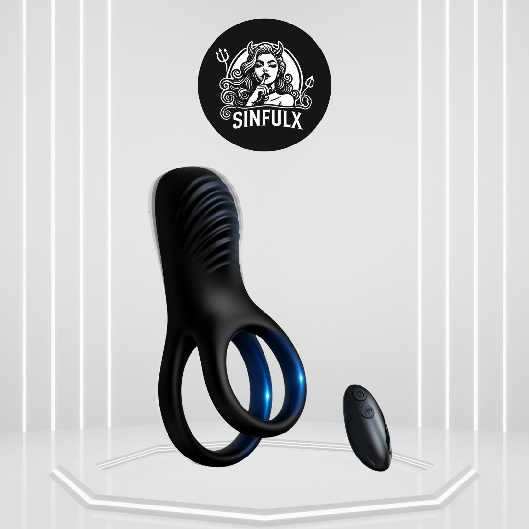 UnityPulse Remote Control Clitoral Stimulator Penis Ring