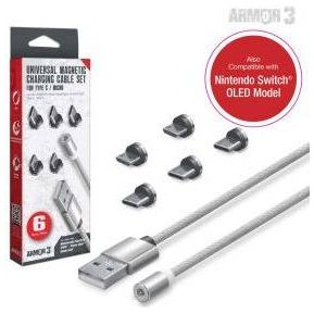 Juego de Cables de Carga Magnéticos Universales 6 Piezas