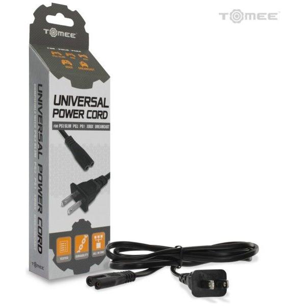 Cable de alimentación universal para PS4/ PS3 Slim/ PS2/ PS1/ Xbox/ Dreamcast/ Saturn