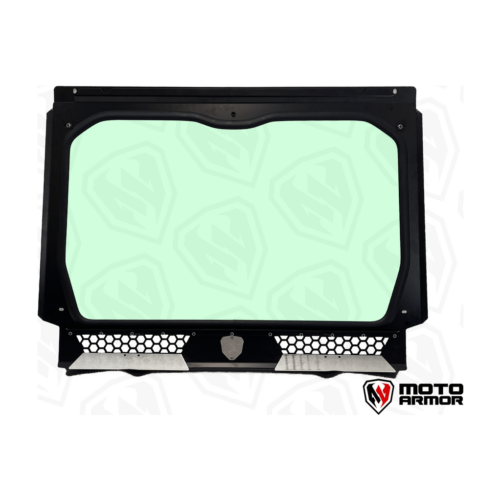 Moto Armor - Polaris PRO R 4 (2.0L) Full Glass Windshield - 4 seat only