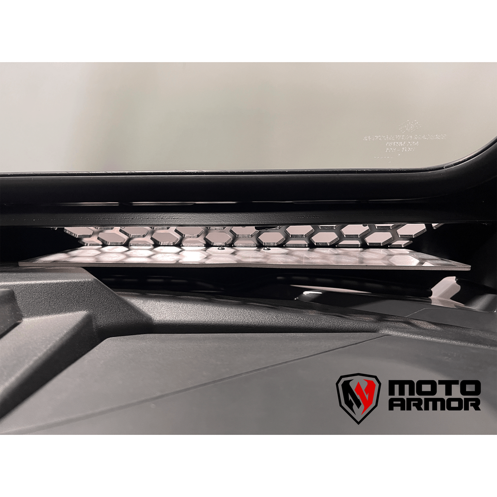 Moto Armor - Polaris PRO R 4 (2.0L) Full Glass Windshield - 4 seat only