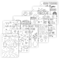 Mental Health Themed Coloring Pages