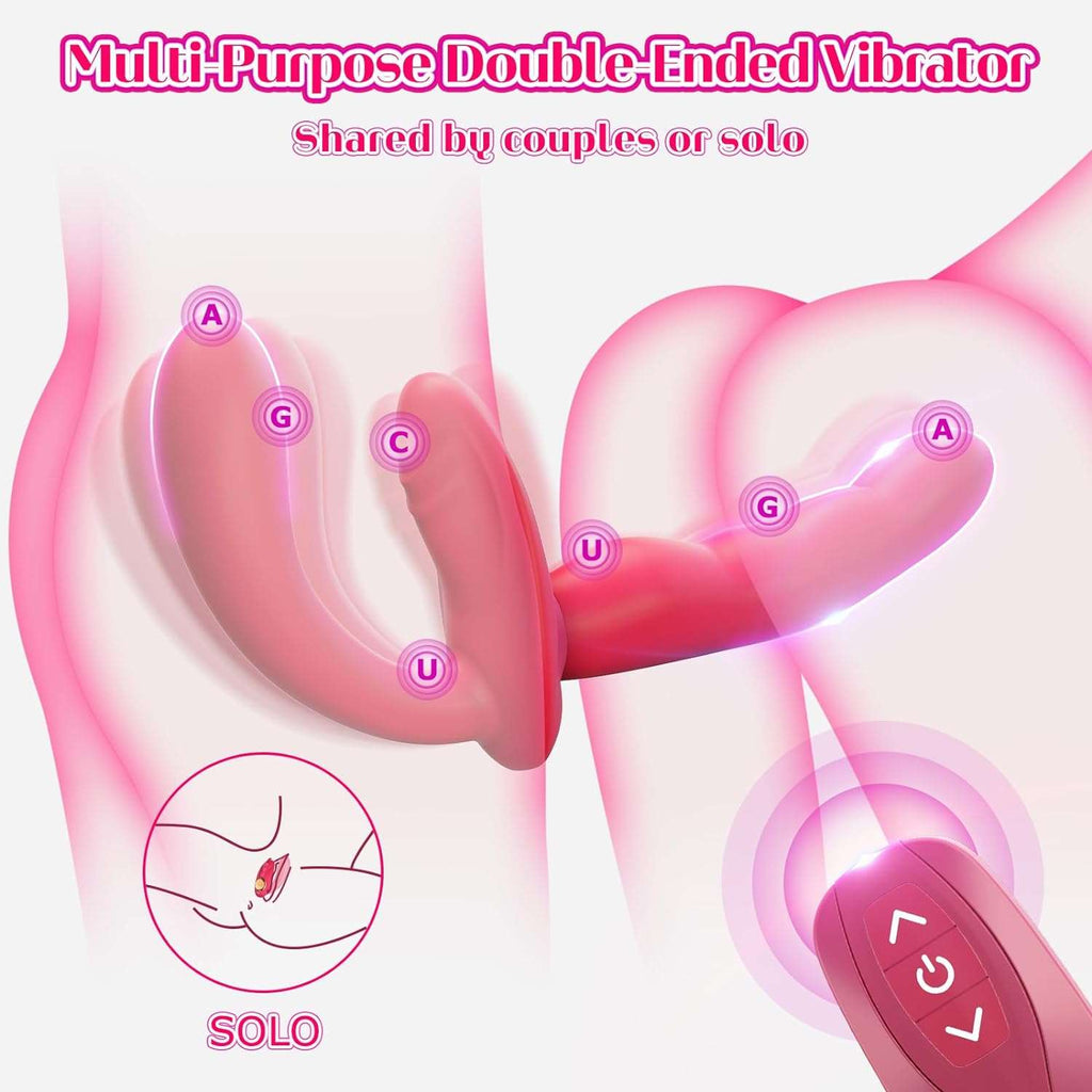 Versatile Dual-Ended Strap-On Dildo