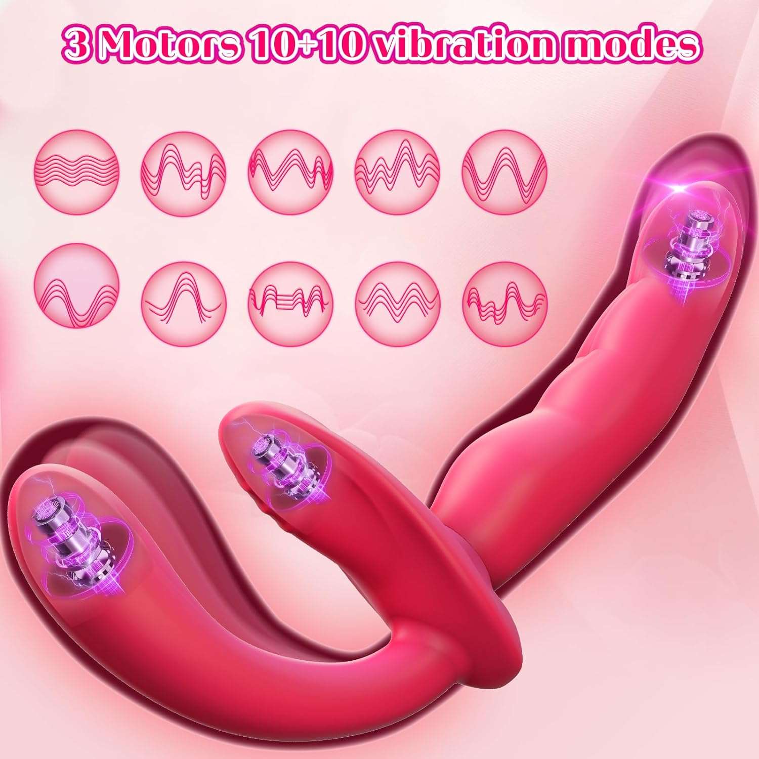 Versatile Dual-Ended Strap-On Dildo