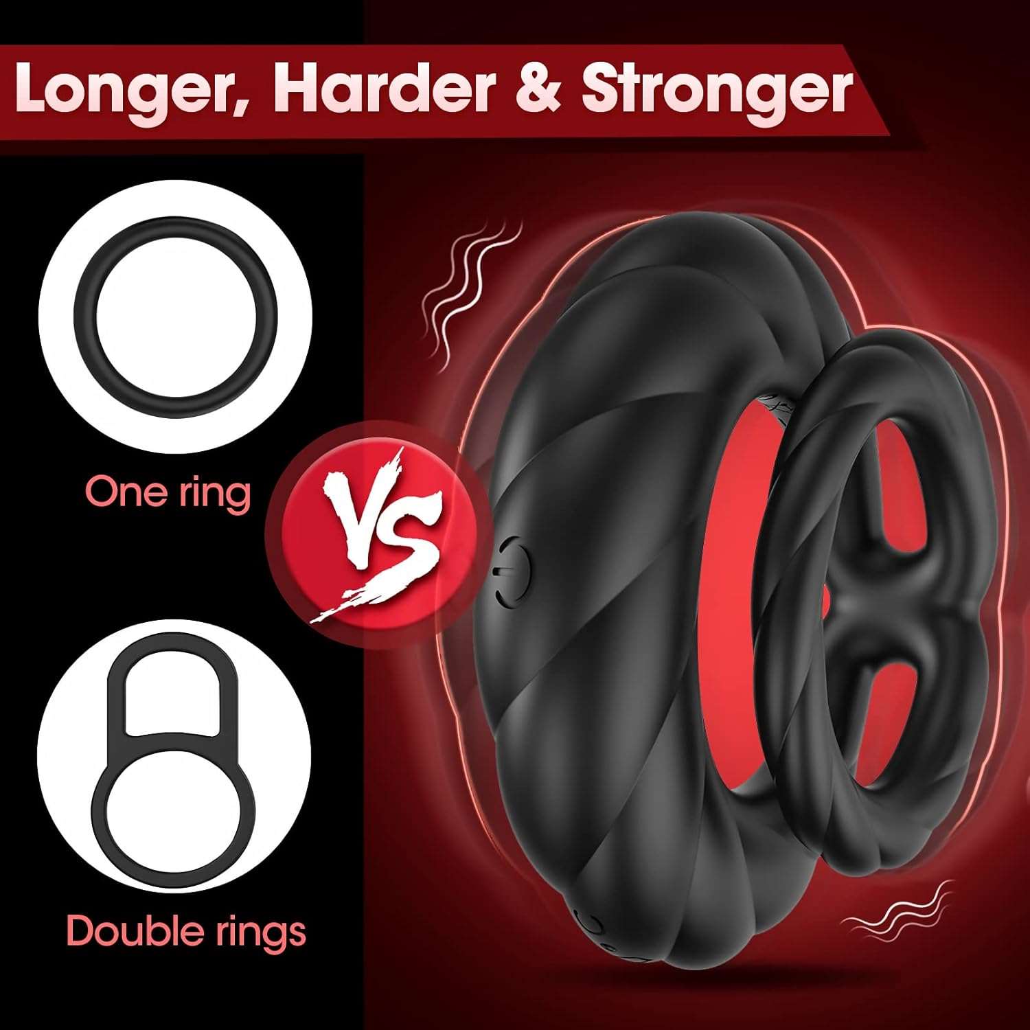 VibeCircle Dual Stimulation Penis Ring