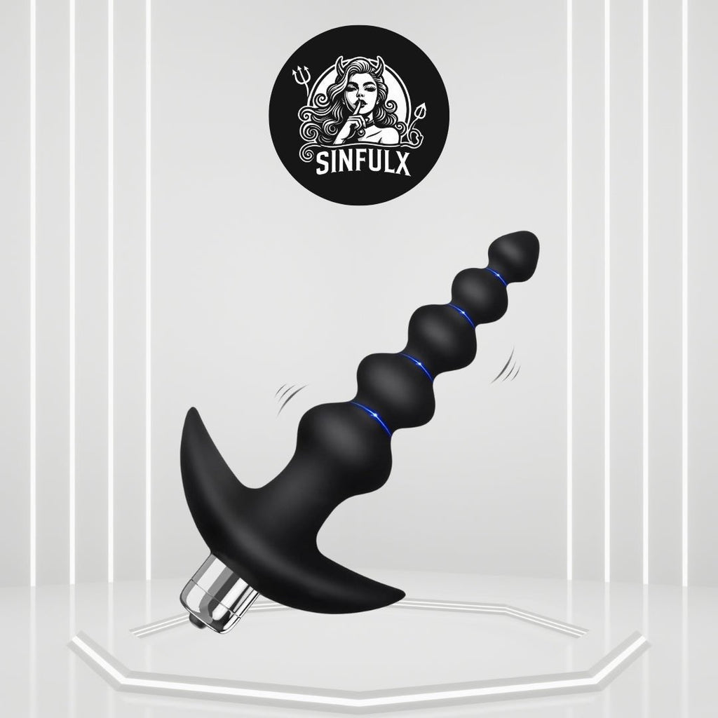 VibrantPath Bullet Vibrator Anal Beads Wand