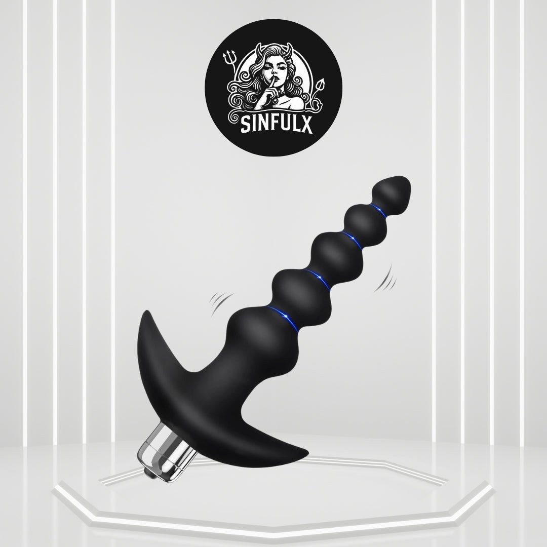 VibrantPath Bullet Vibrator Anal Beads Wand