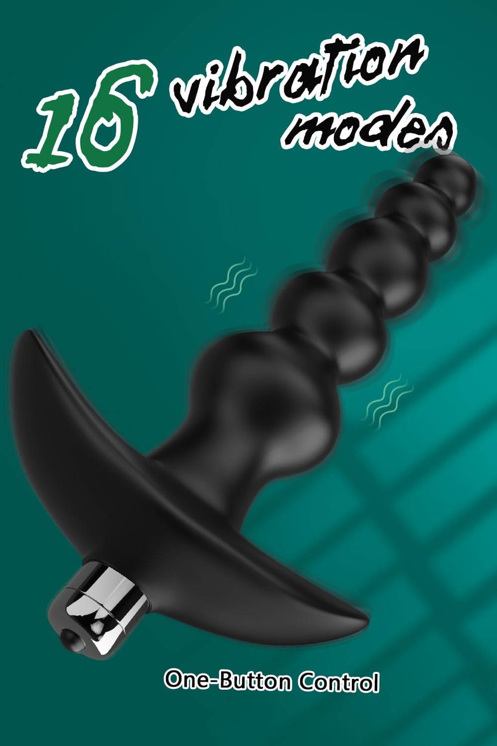 VibrantPath Bullet Vibrator Anal Beads Wand