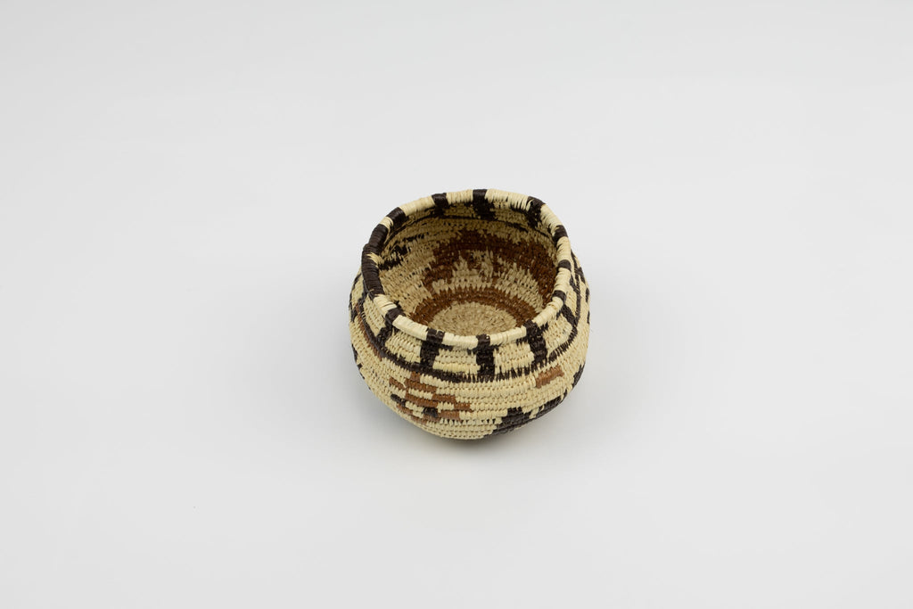 Vintage Handmade BAT Woven Basket Fair Trade
