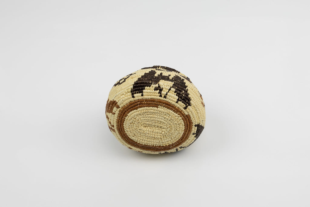 Vintage Handmade BAT Woven Basket Fair Trade