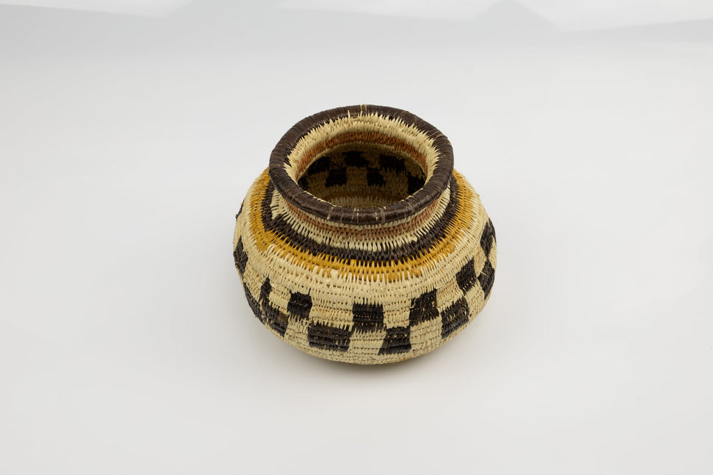 Hand Woven Vintage Basket Made By Indigenous Artisans
