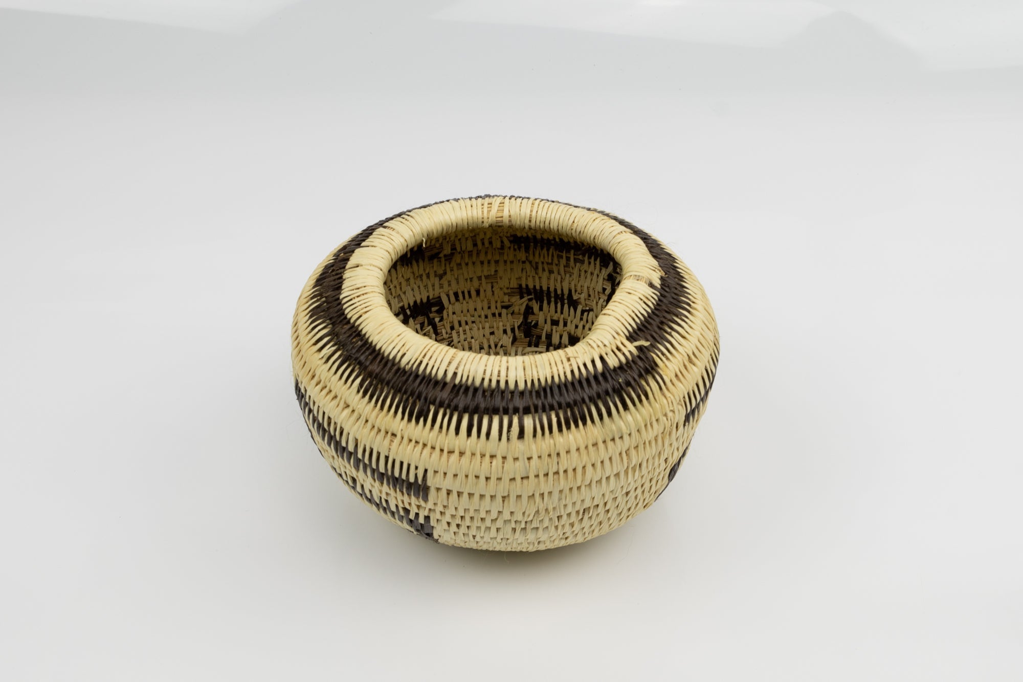 Hand Woven Vintage Basket Made By Indigenous Artisans