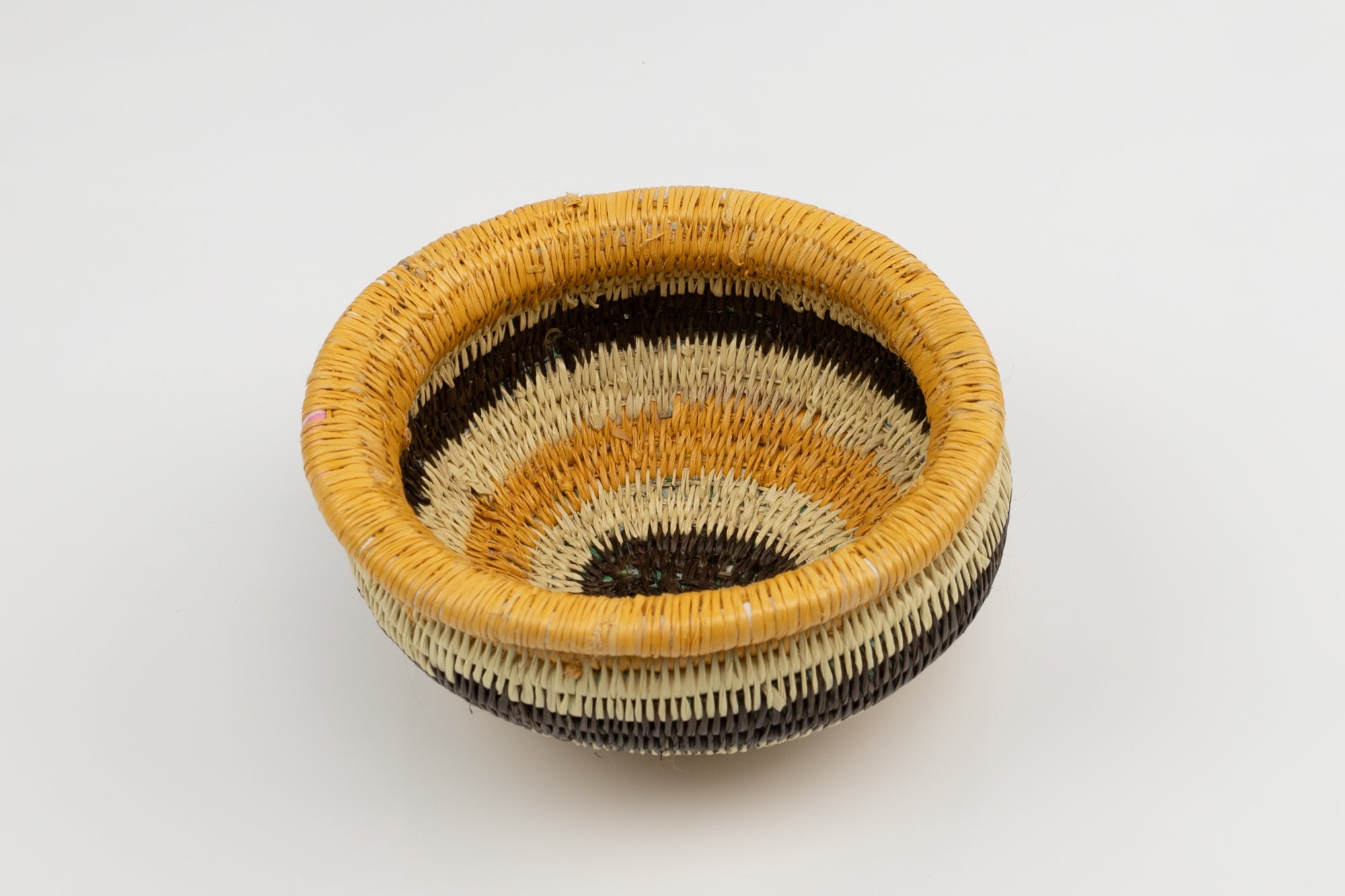 Hand Woven Vintage Basket Made By Indigenous Artisans