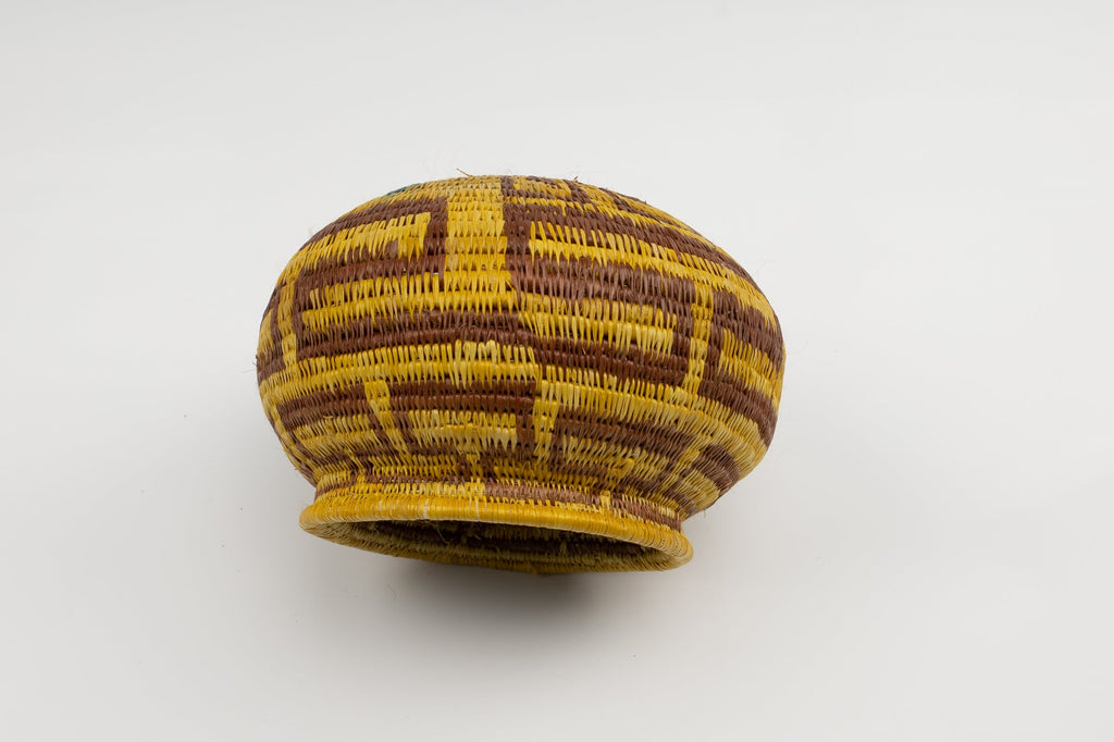 Hand Woven Vintage Basket Made By Indigenous Artisans