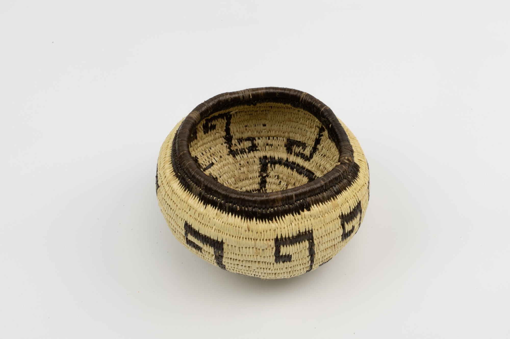 Hand Woven Vintage Basket Made By Indigenous Artisans