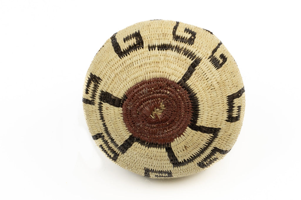 Hand Woven Vintage Basket Made By Indigenous Artisans