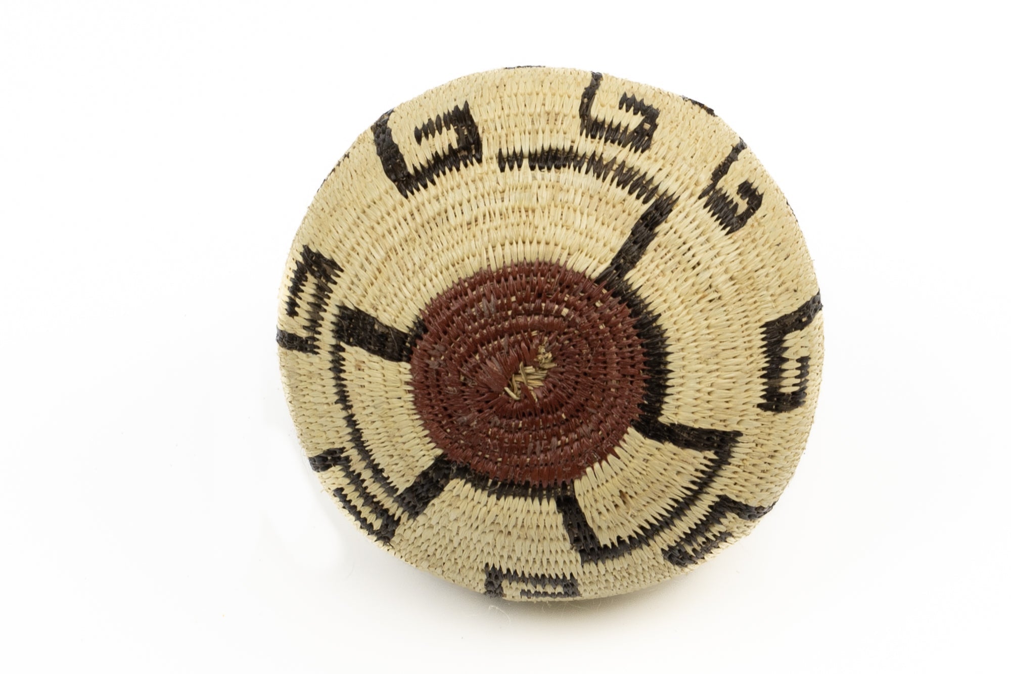 Hand Woven Vintage Basket Made By Indigenous Artisans