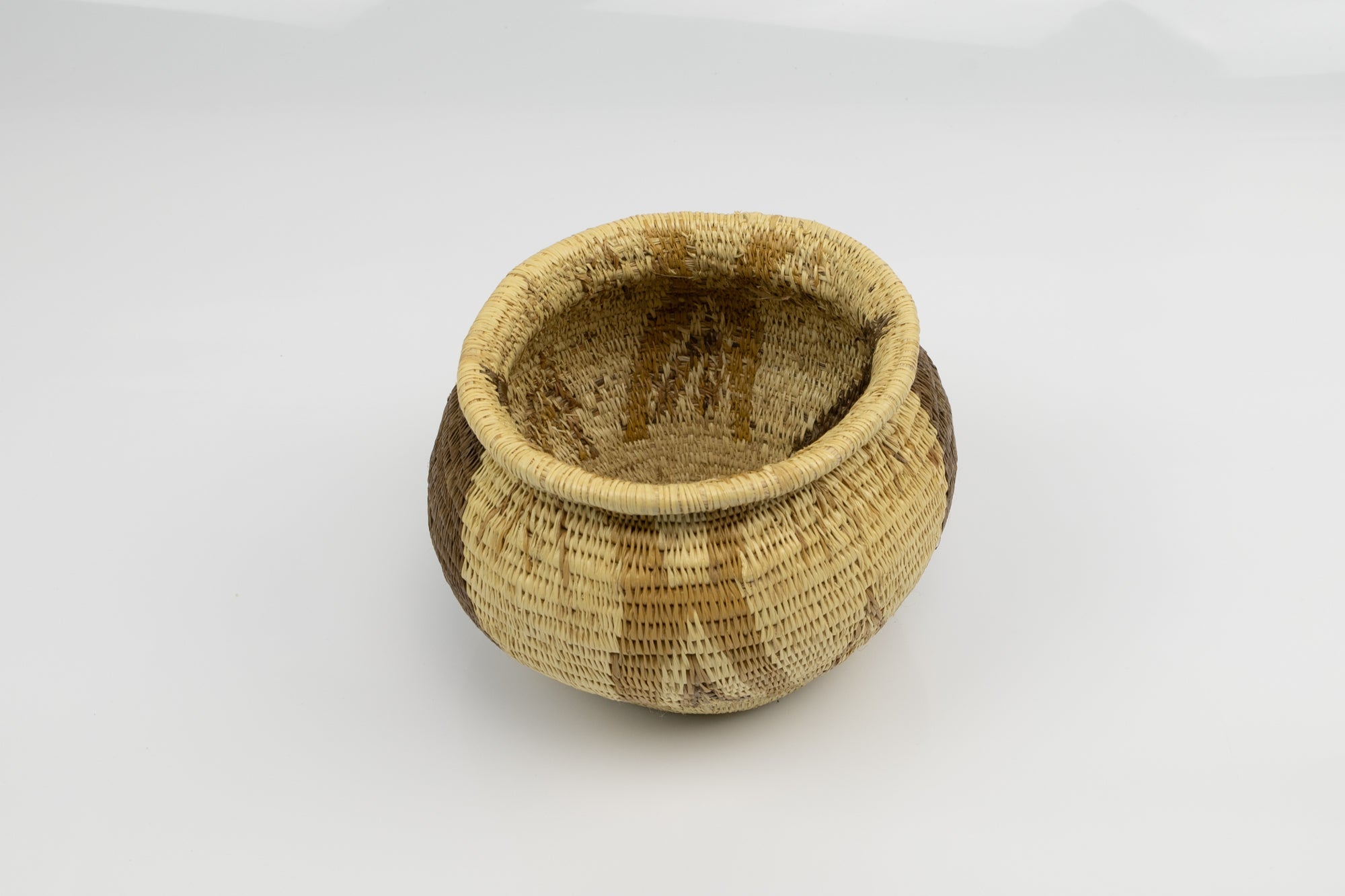 Hand Woven Vintage Basket Made By Indigenous Artisans