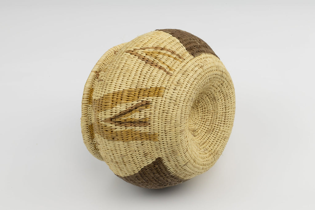 Hand Woven Vintage Basket Made By Indigenous Artisans