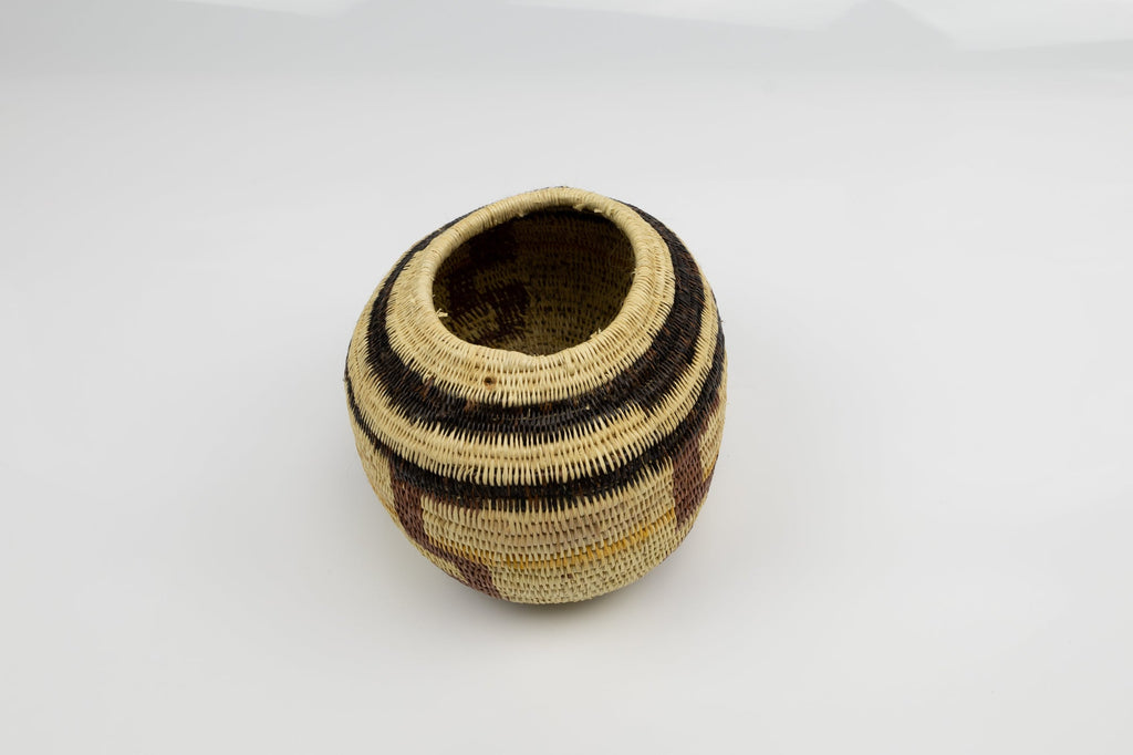 Hand Woven Vintage Basket Made By Indigenous Artisans