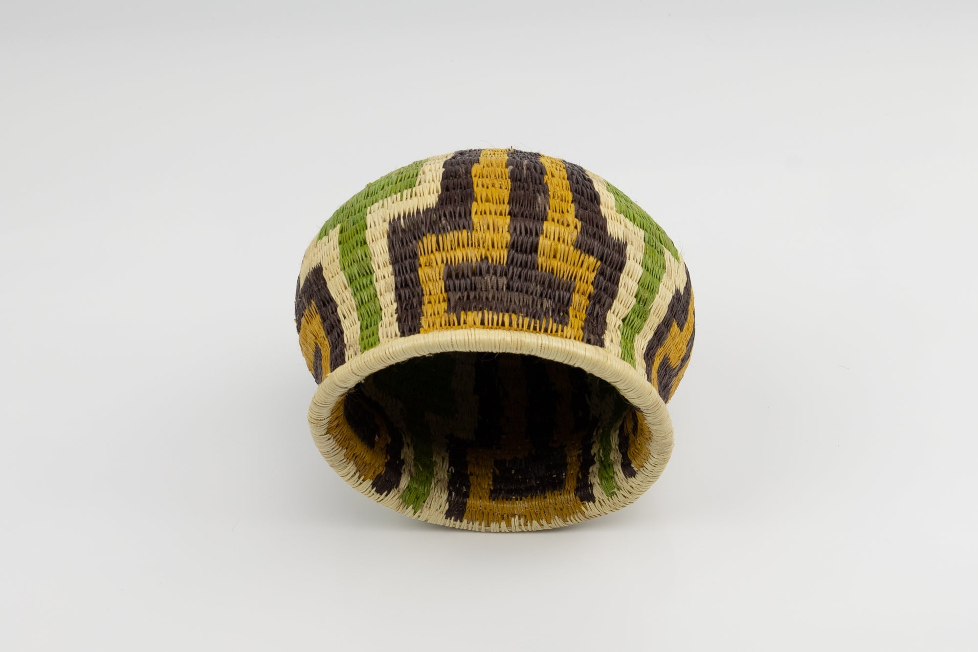 Hand Woven Vintage Basket Made By Indigenous Artisans