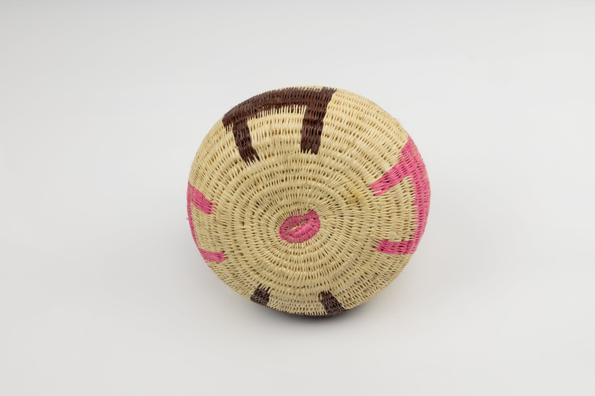 Hand Woven Vintage Basket Made By Indigenous Artisans