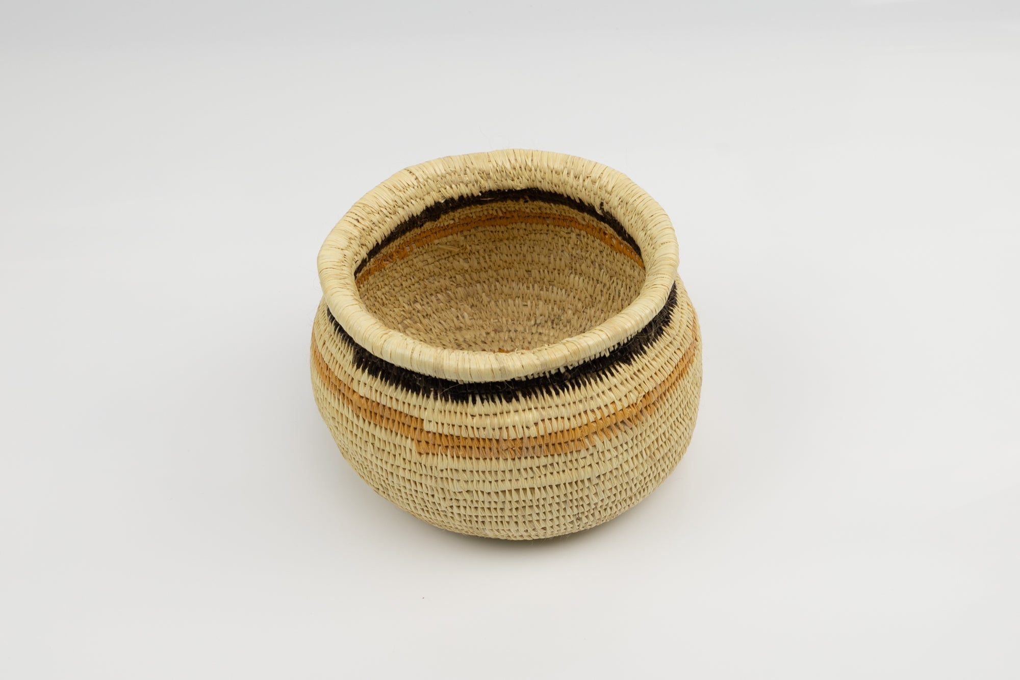 Hand Woven Vintage Basket Made By Indigenous Artisans