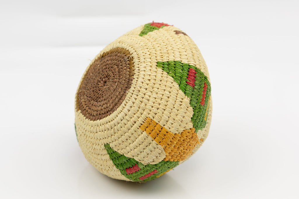 Hand Woven Vintage Basket Made By Indigenous Artisans