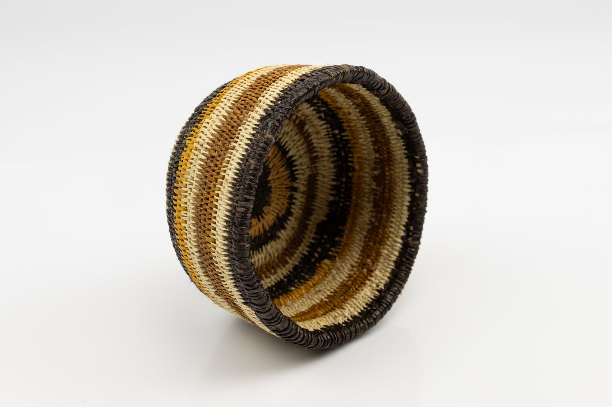 Hand Woven Vintage Basket Made By Indigenous Artisans