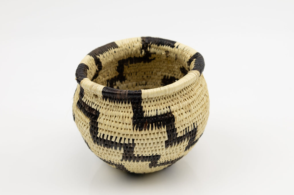 Hand Woven Vintage Basket Made By Indigenous Artisans