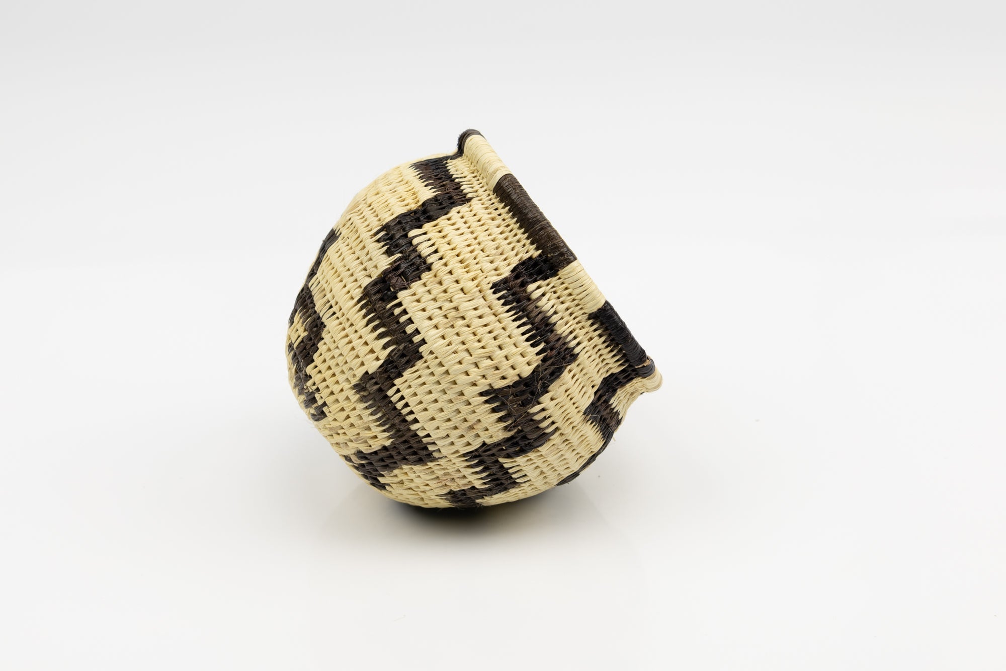Hand Woven Vintage Basket Made By Indigenous Artisans