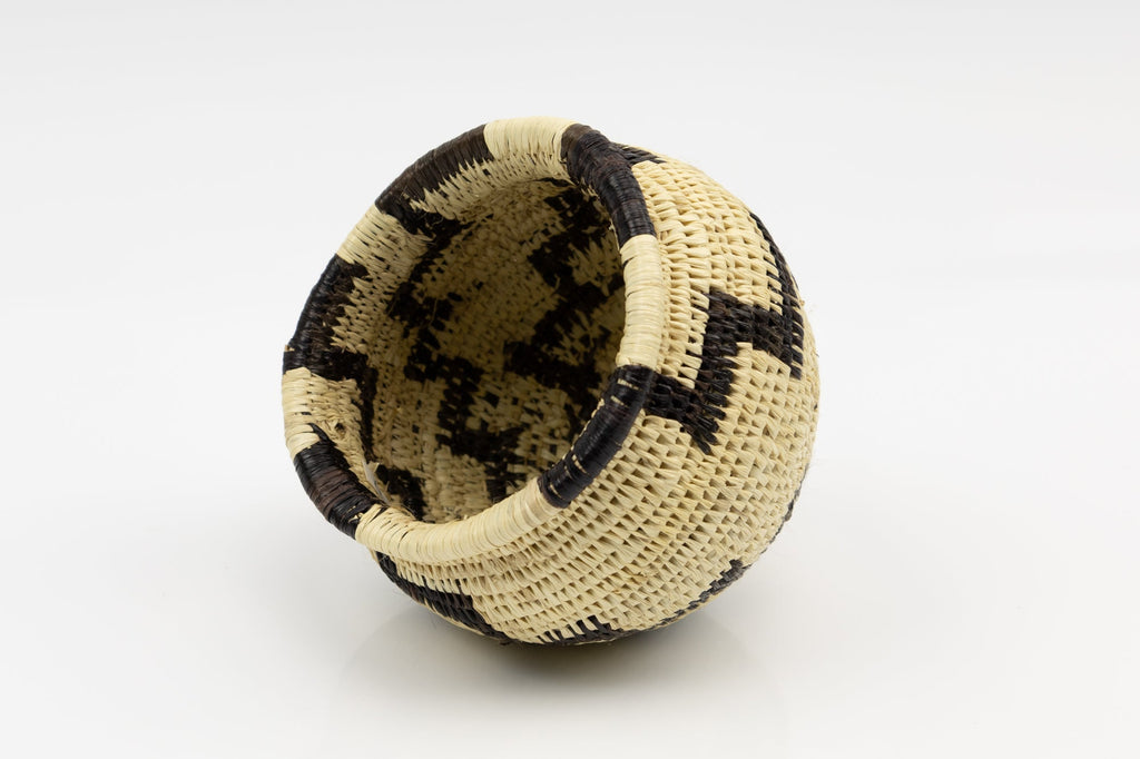 Hand Woven Vintage Basket Made By Indigenous Artisans