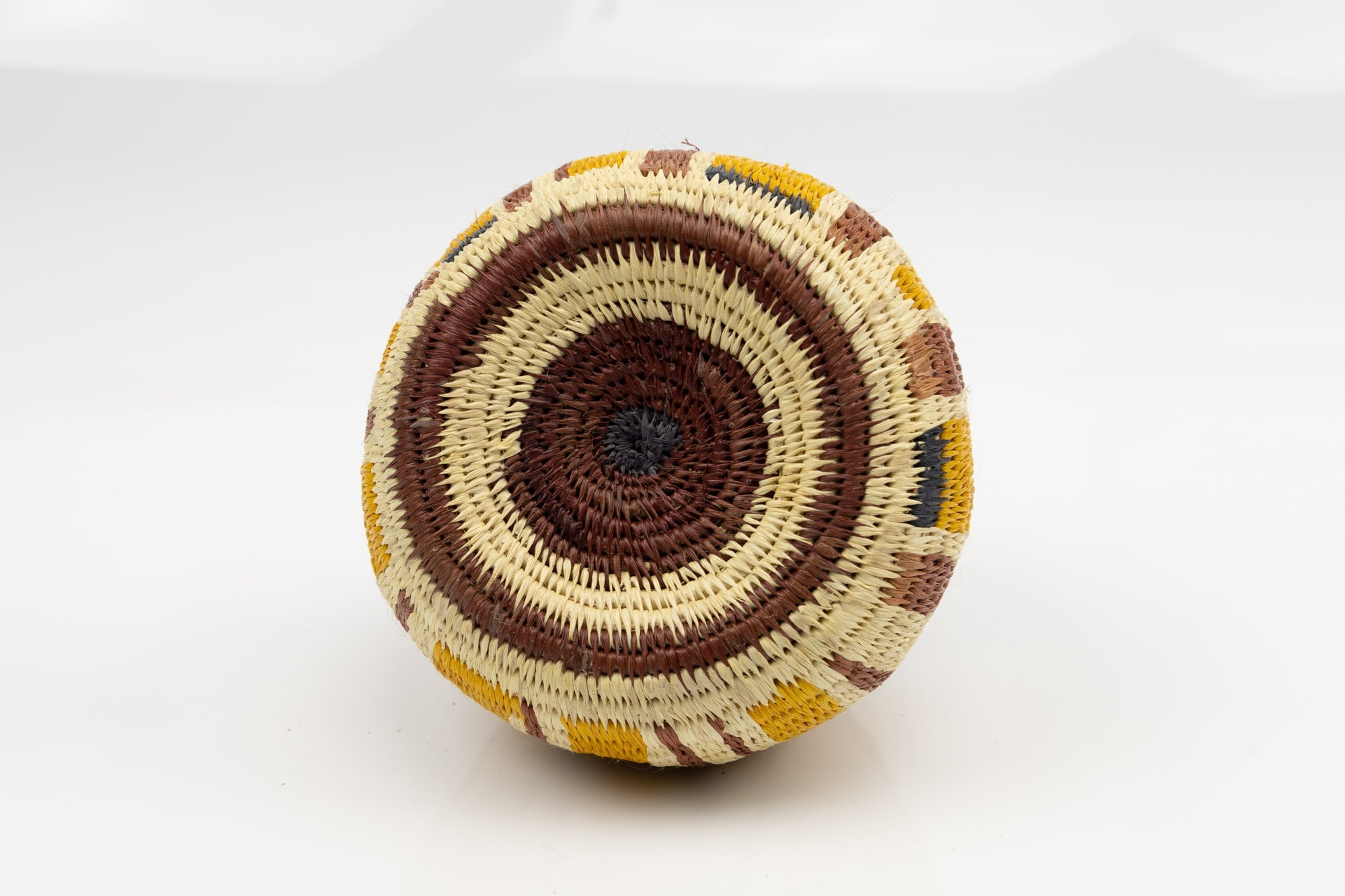 Hand Woven Vintage Basket Made By Indigenous Artisans