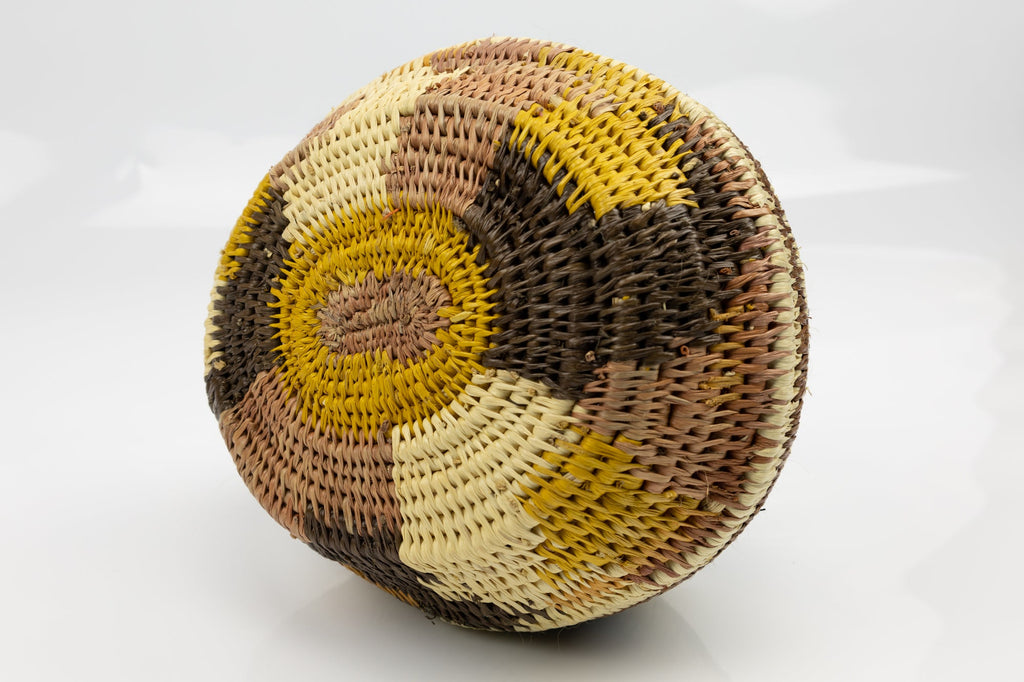 Hand Woven Vintage Basket Made By Indigenous Artisans