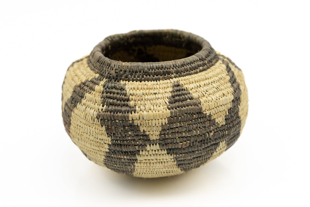 Hand Woven Vintage Basket Made By Indigenous Artisans