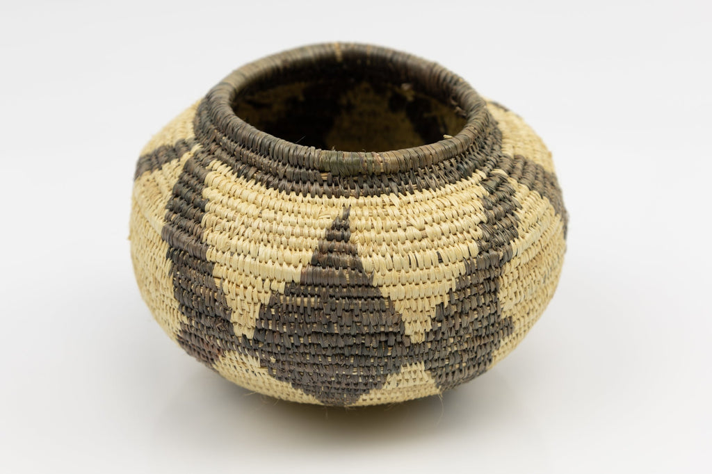 Hand Woven Vintage Basket Made By Indigenous Artisans
