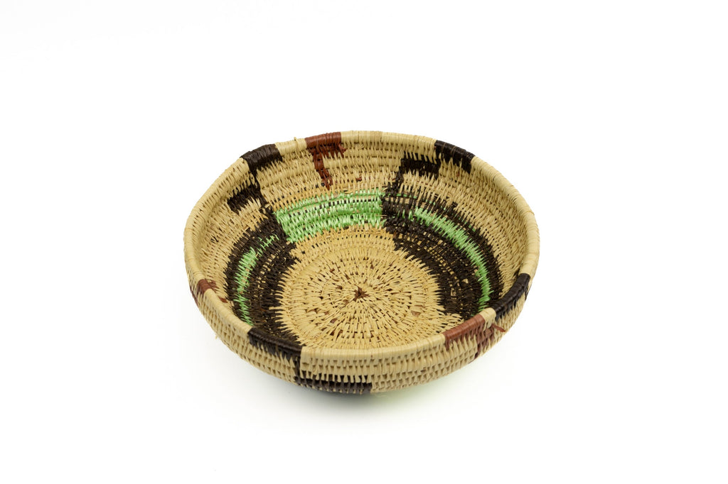 Vintage Handmade Woven Bowl Fair Trade