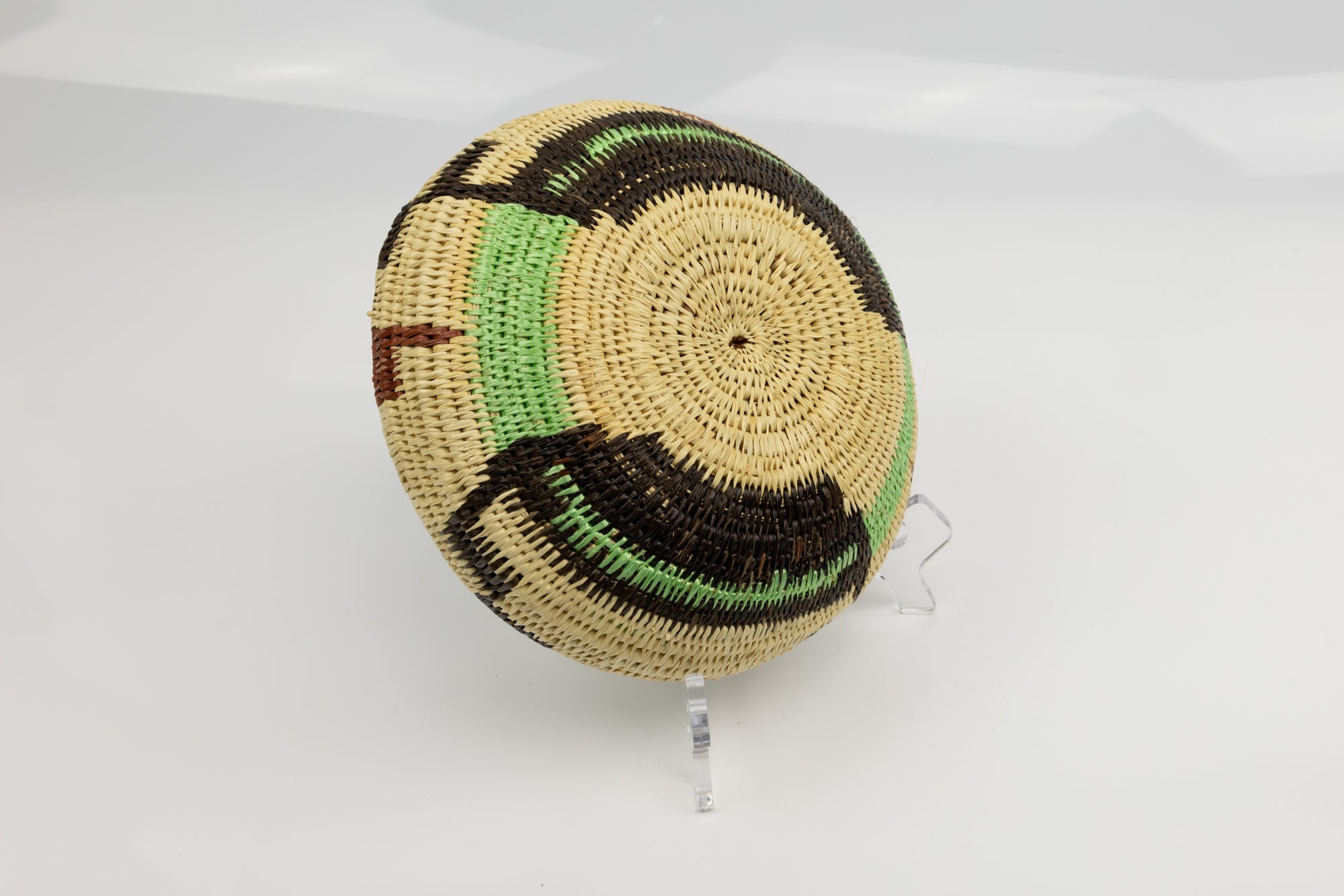Vintage Handmade Woven Bowl Fair Trade